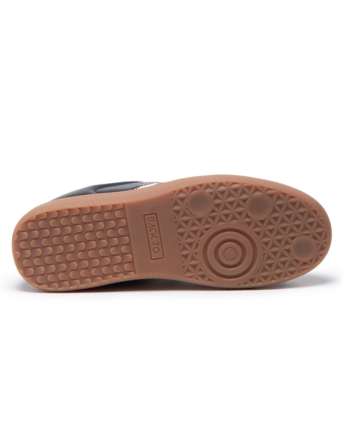 Sneakers Cloud in pelle black suede milk Back 70