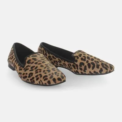 Ballerine loafer cavallino stampa leopard Kharisma