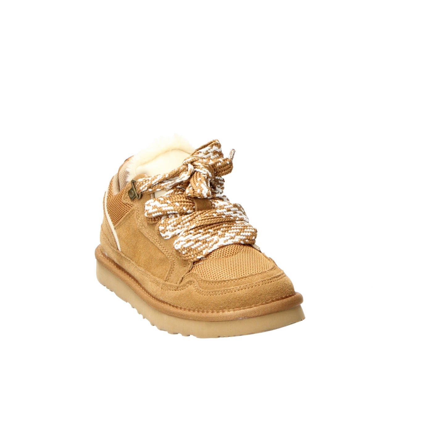 Sneakers beige con lacci Kharisma