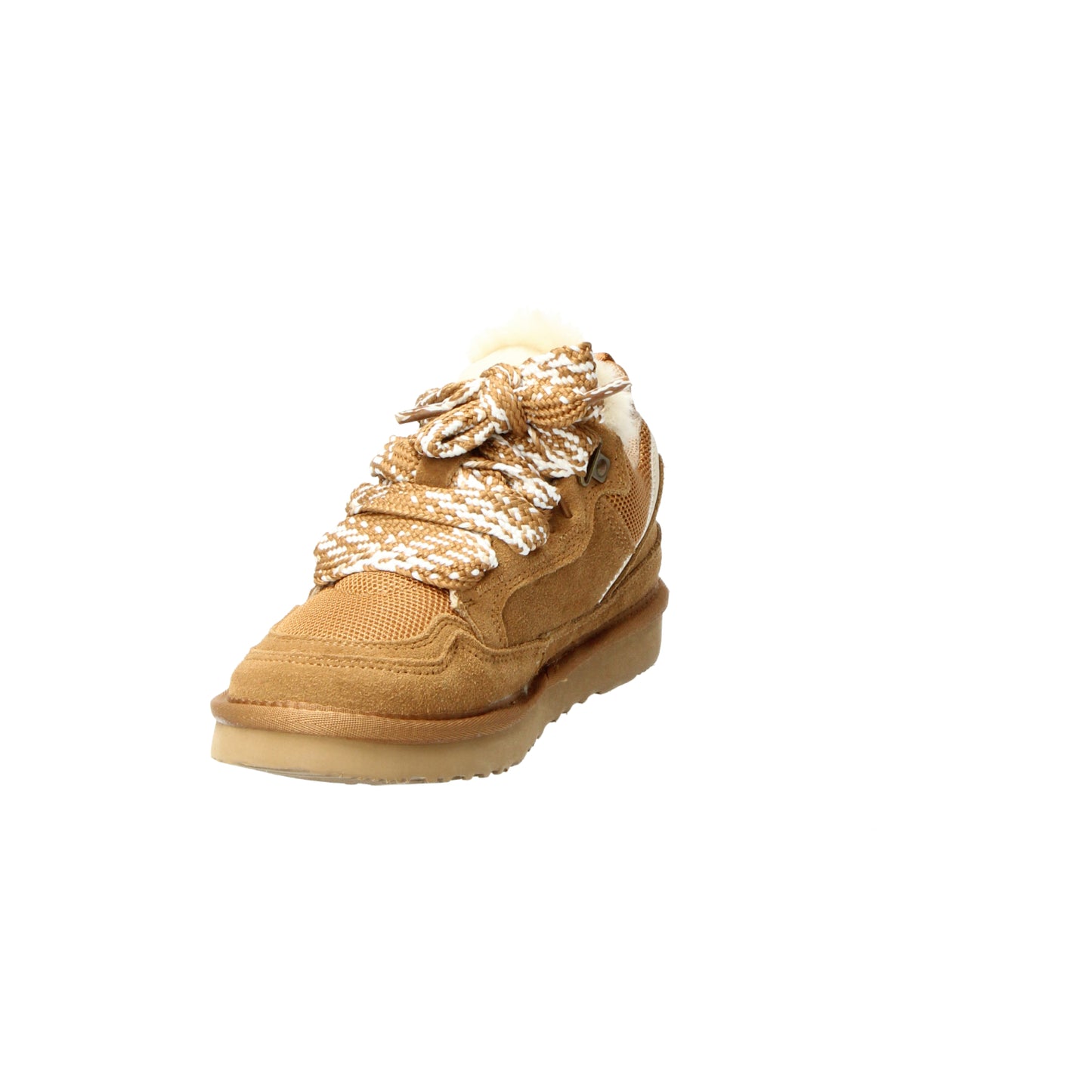 Sneakers beige con lacci Kharisma