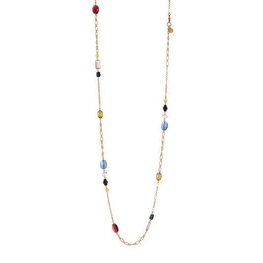 Collana lunga multicolor e bonbon Hermitage Sodini