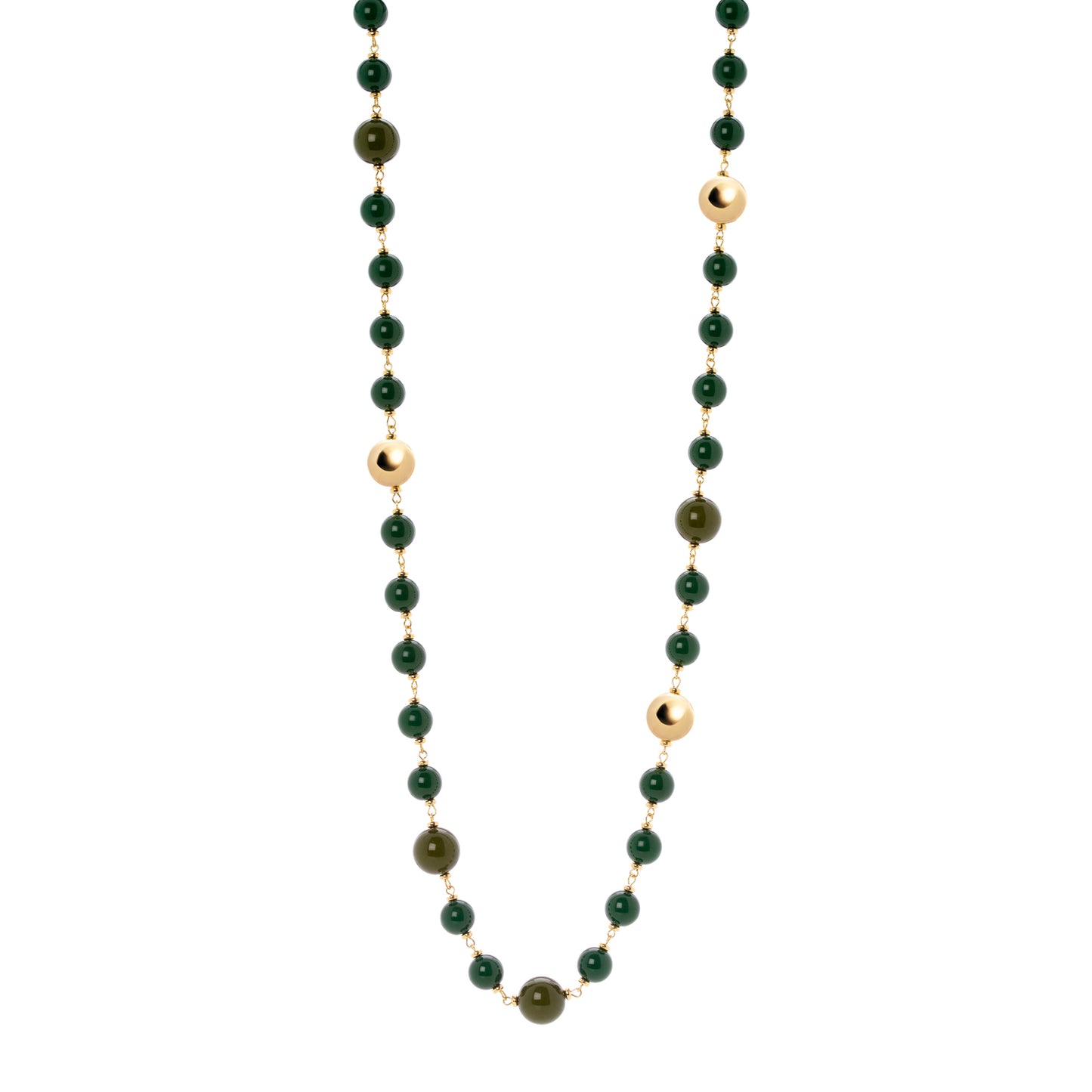 Collana lunga verde Tribeca Sodini