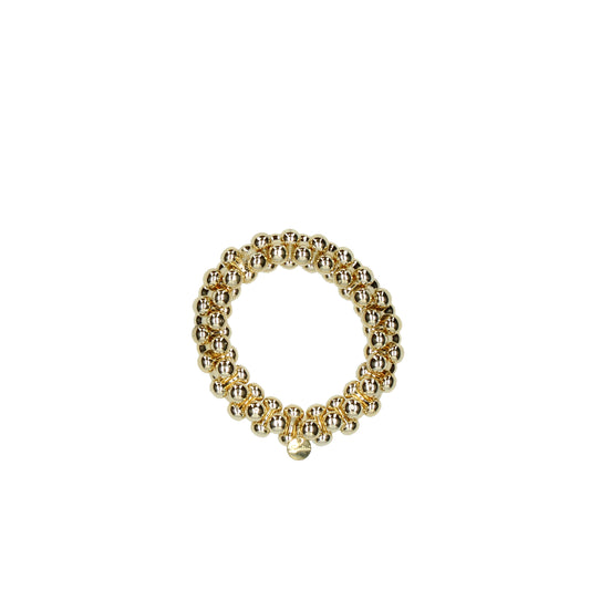 Bracciale elastico multi boule oro Sodini