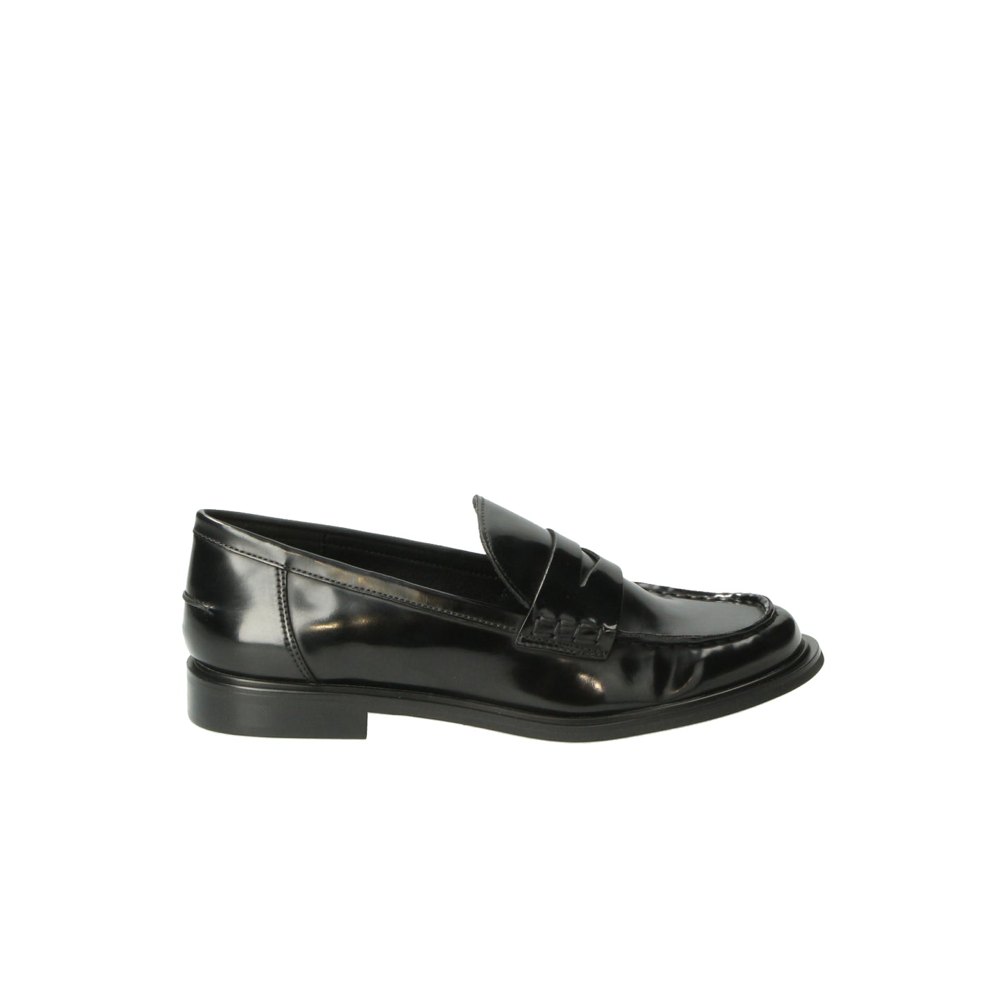 Mocassini neri effetto pelle Cafènoir