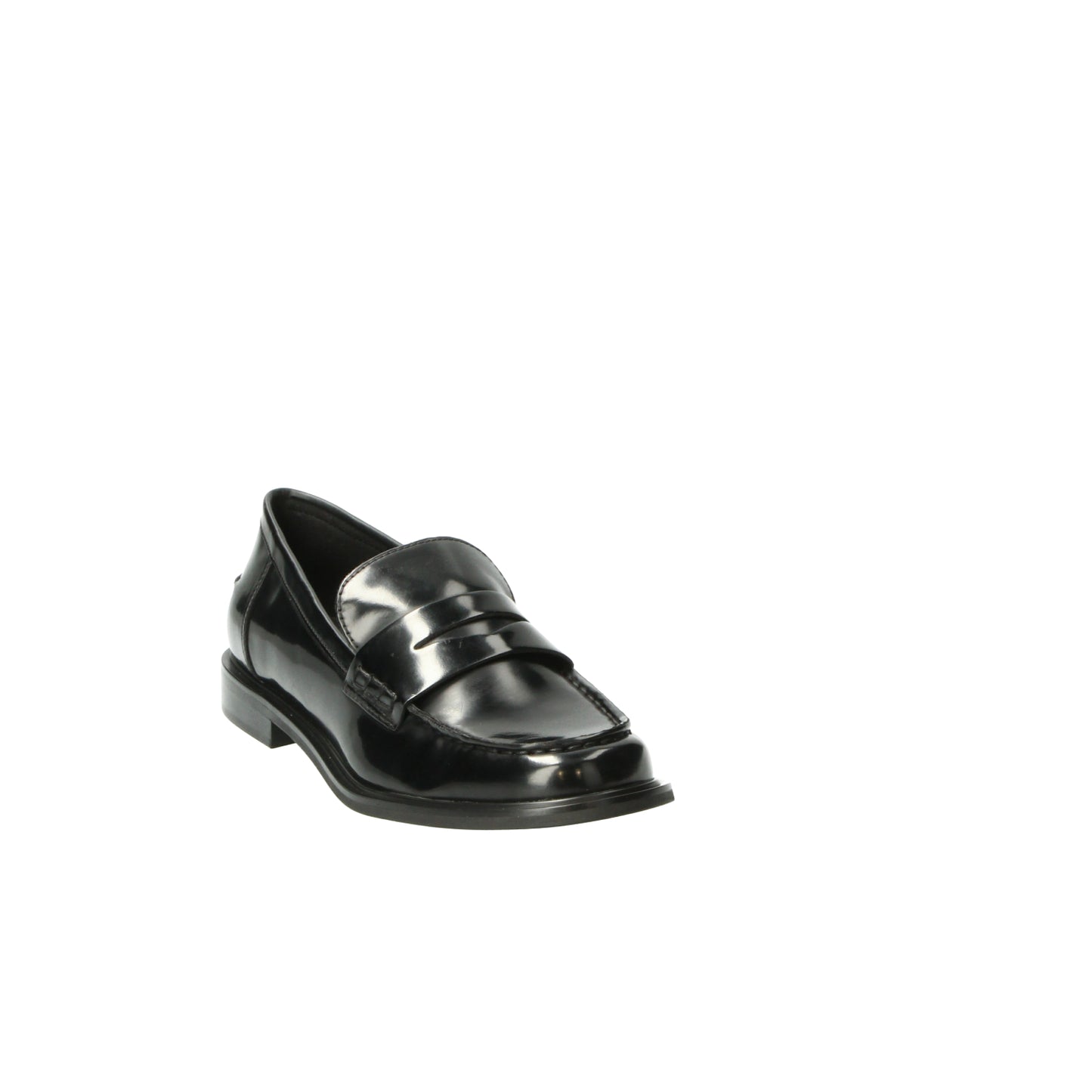 Mocassini neri effetto pelle Cafènoir