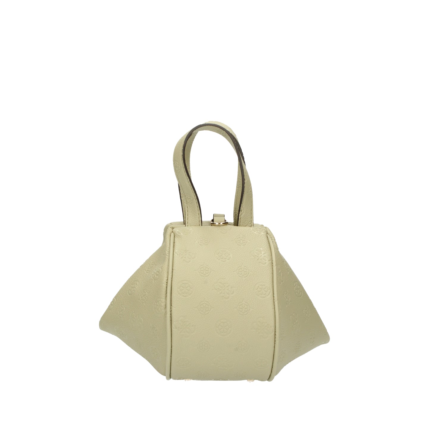 Borsa a mano salvia in ecopelle logata Guess